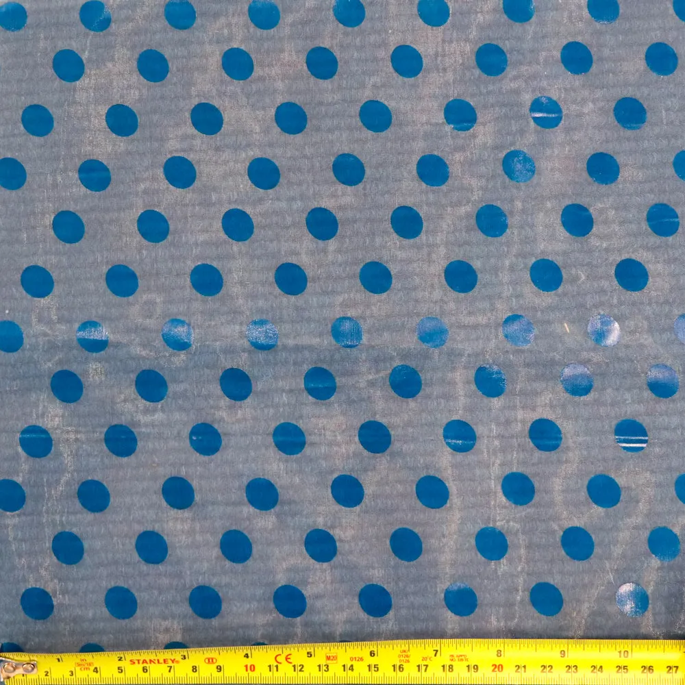 (18C) Polka Dot Organza Fabric