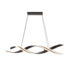 289BK 36W LED Pendant Light in Black