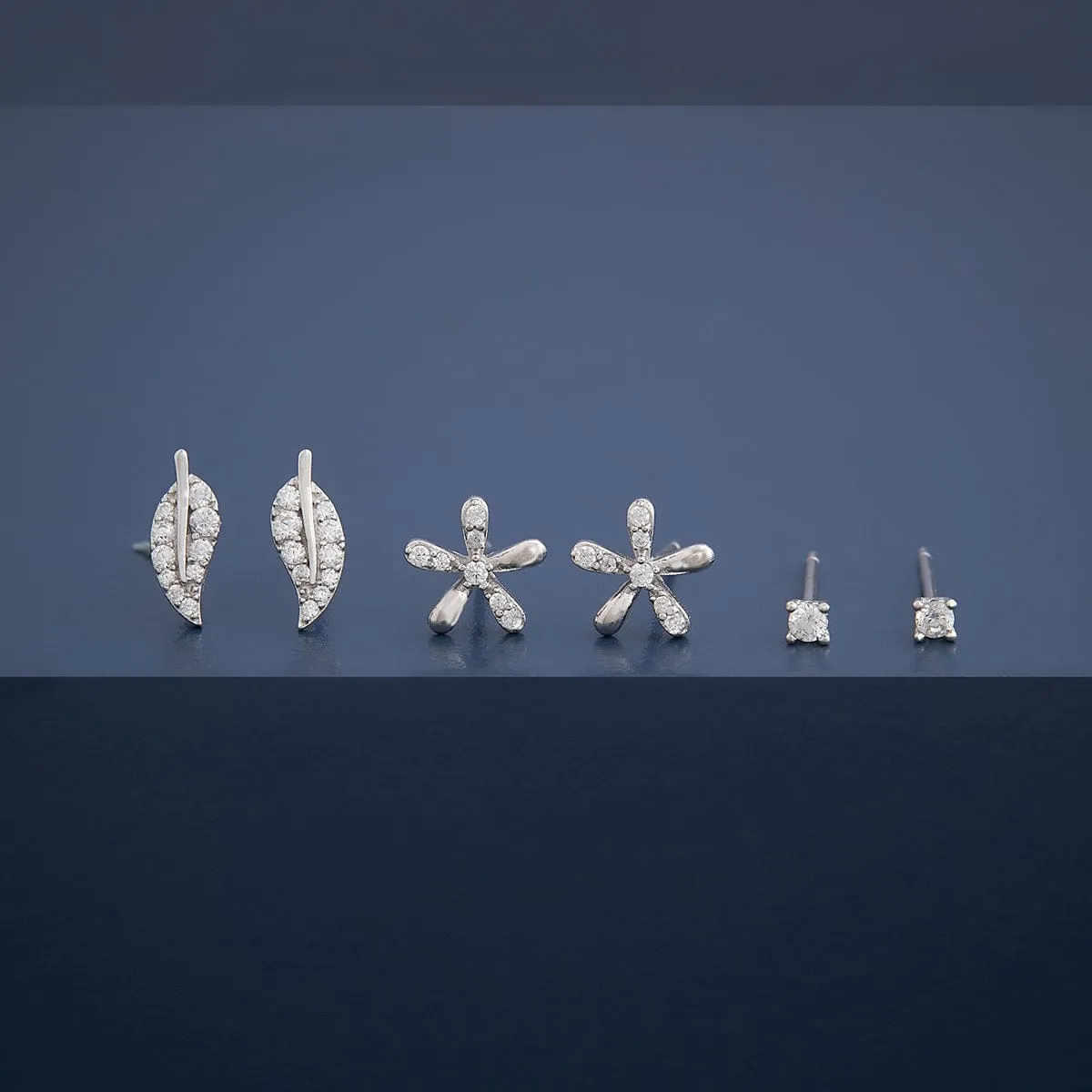 92.5 Silver Earring 160971