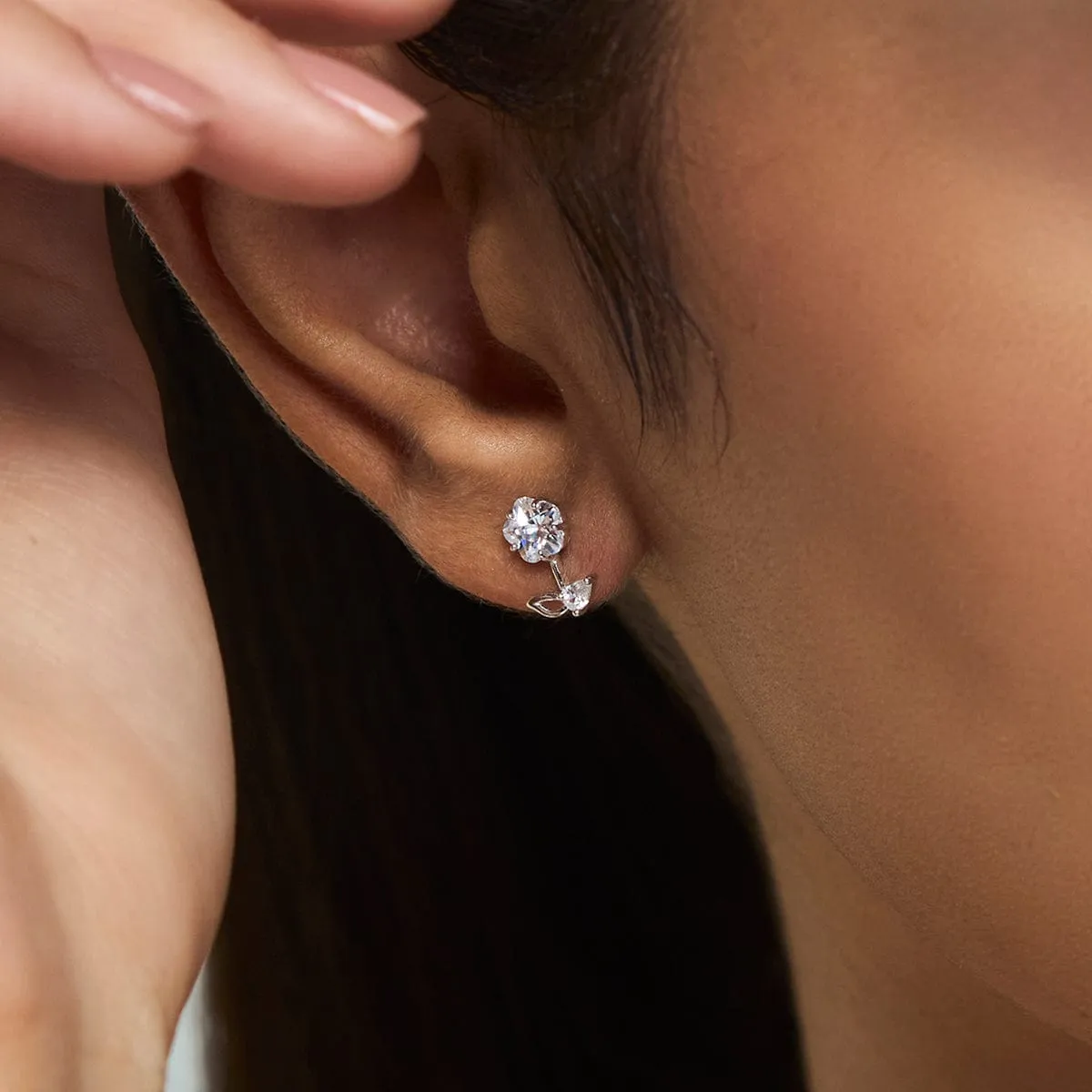 92.5 Silver Earring 176642
