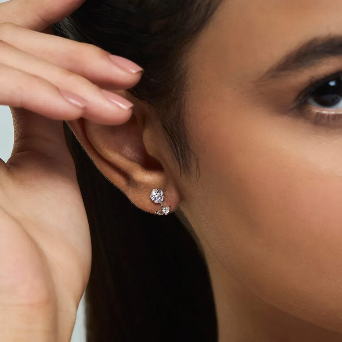 92.5 Silver Earring 176642