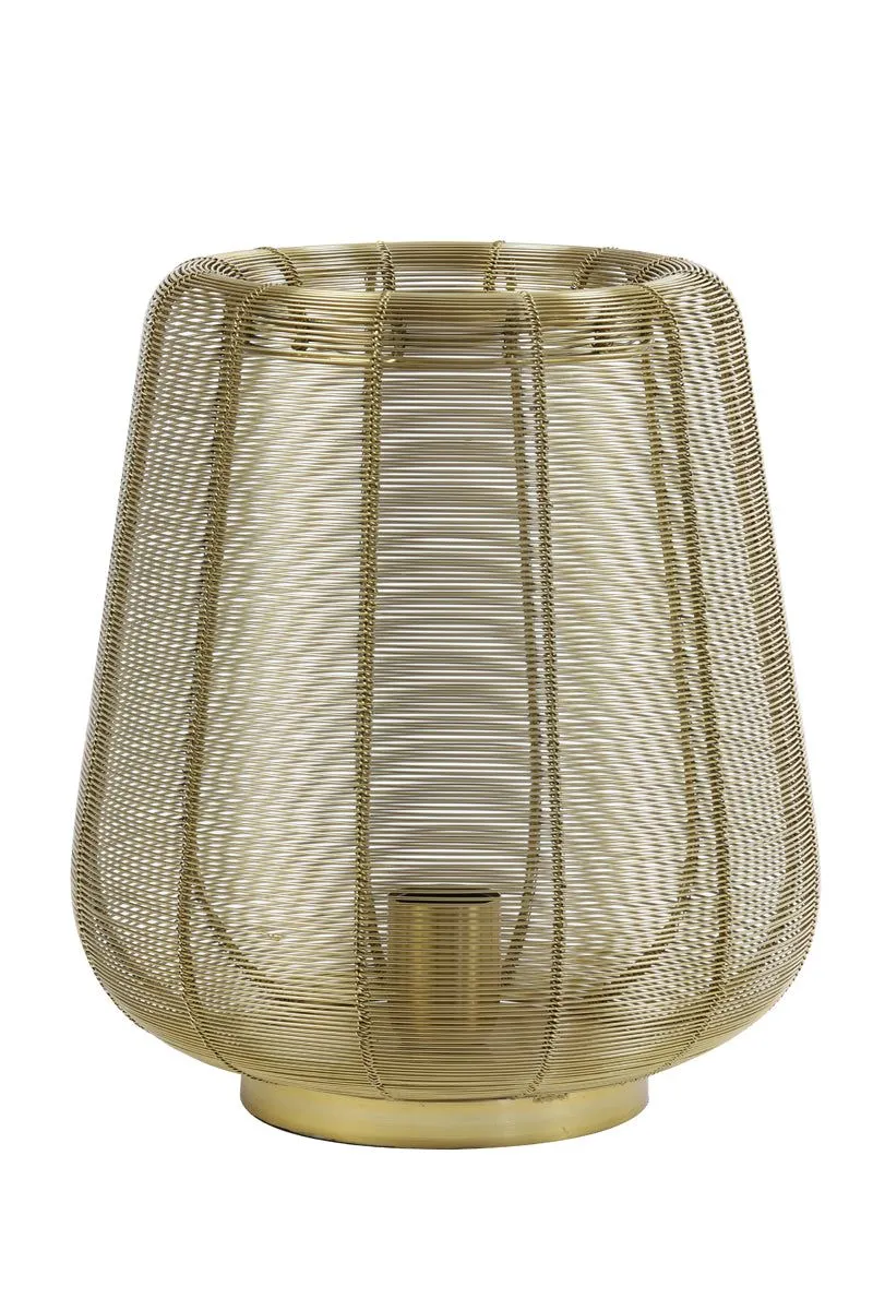 Adeta Table Lamp - Matt Black/Nickel/Gold Finish