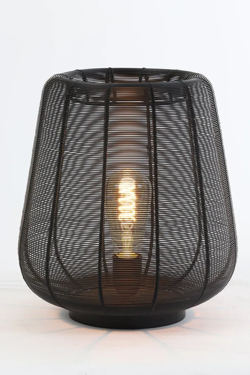 Adeta Table Lamp - Matt Black/Nickel/Gold Finish