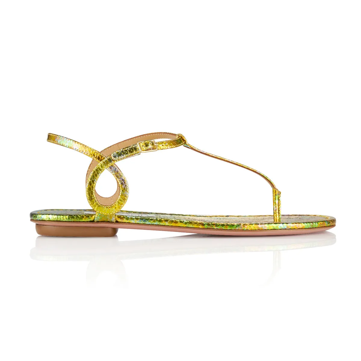 Almost Bare Cosmic Flat Sandal