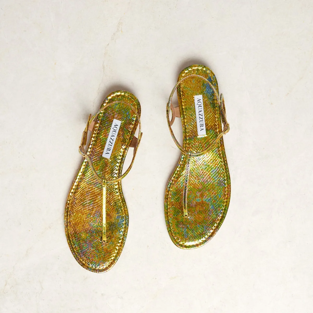 Almost Bare Cosmic Flat Sandal