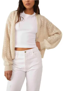 Amelia Cardigan in Oatmeal Heather