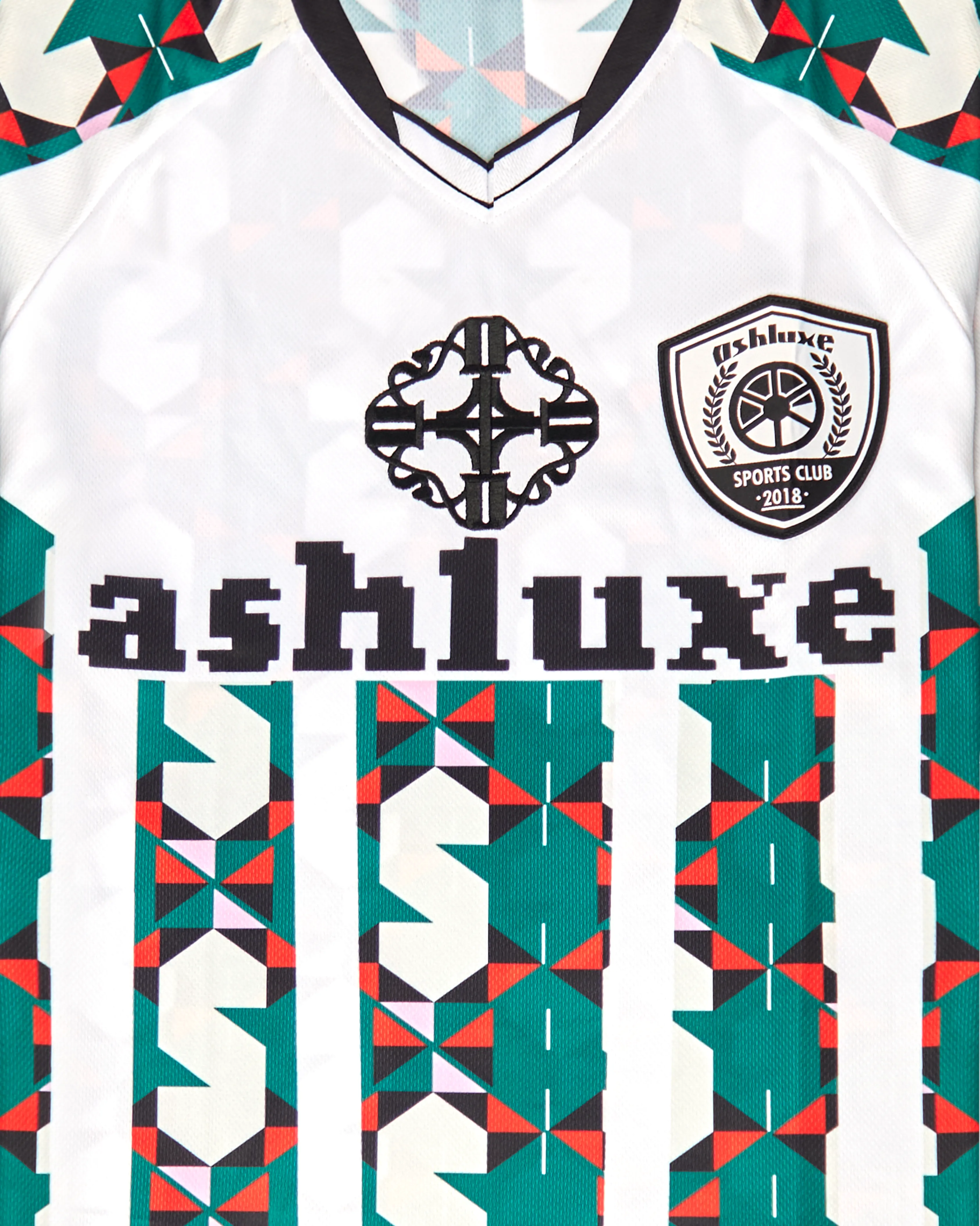 Ashluxe Home jersey White multicolour