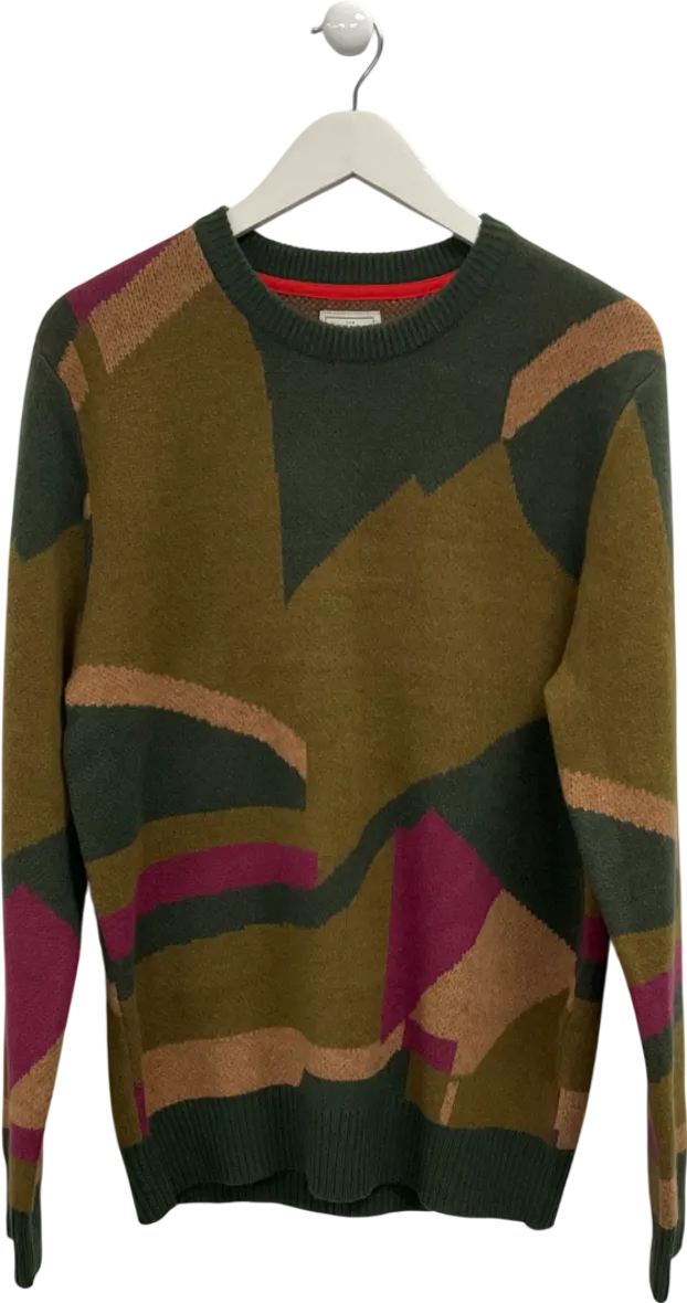 Aubin Green Hubbert Crew Neck Jumper UK M