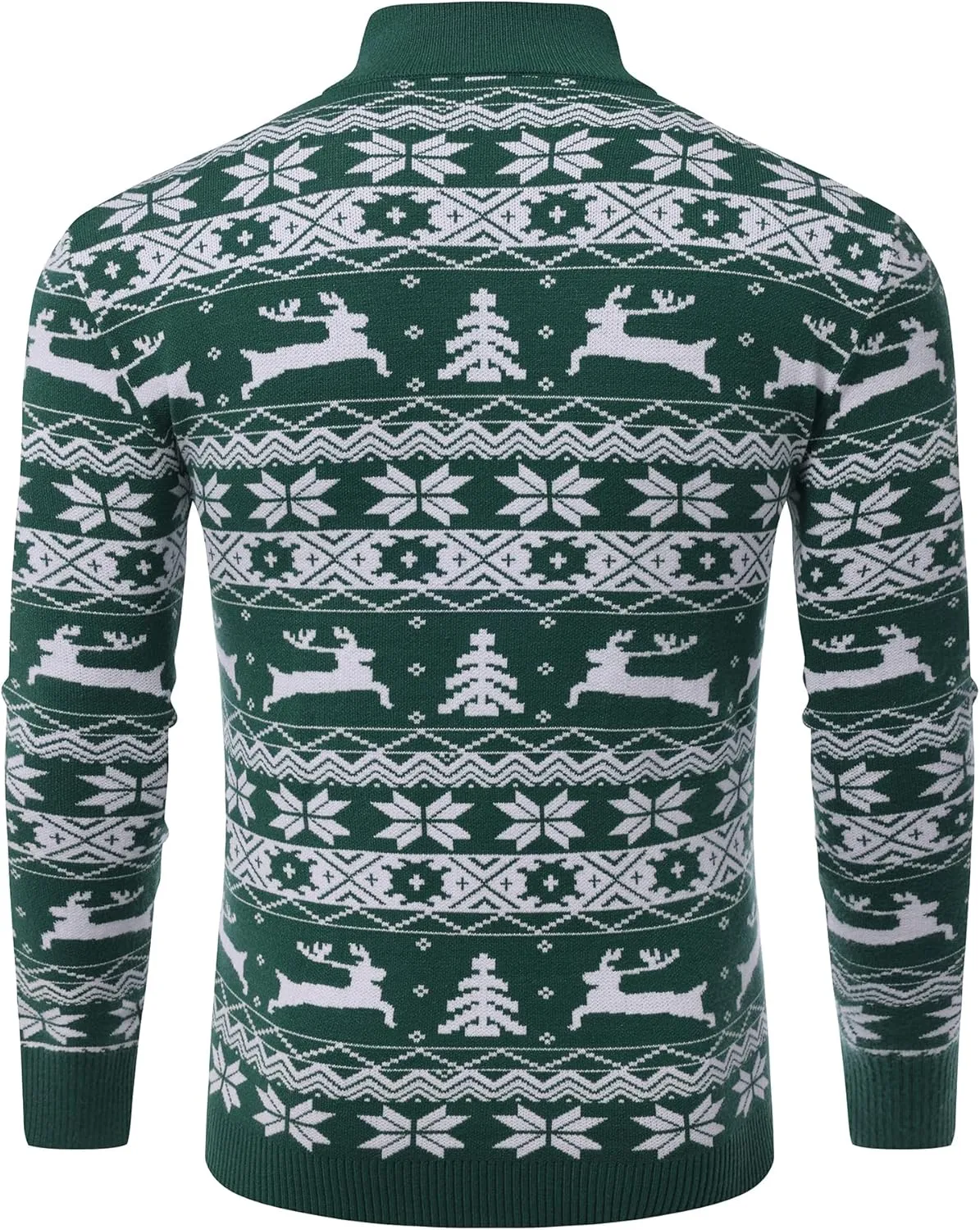 Babioboa Men's Mock Turtleneck Sweater Slim Fit Half Turtleneck Long Sleeve Knit Pullover Thermal Casual Solid Knitwear