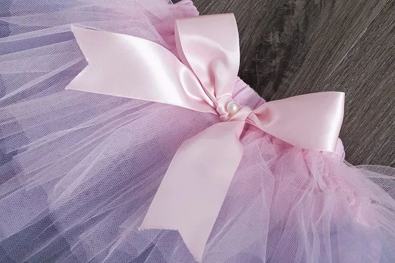 Baby Girl Summer Unicorn 1Y Birthday Party Tutu Dress