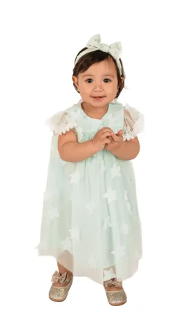 Baby Girl's 3D Stars Tulle Dress