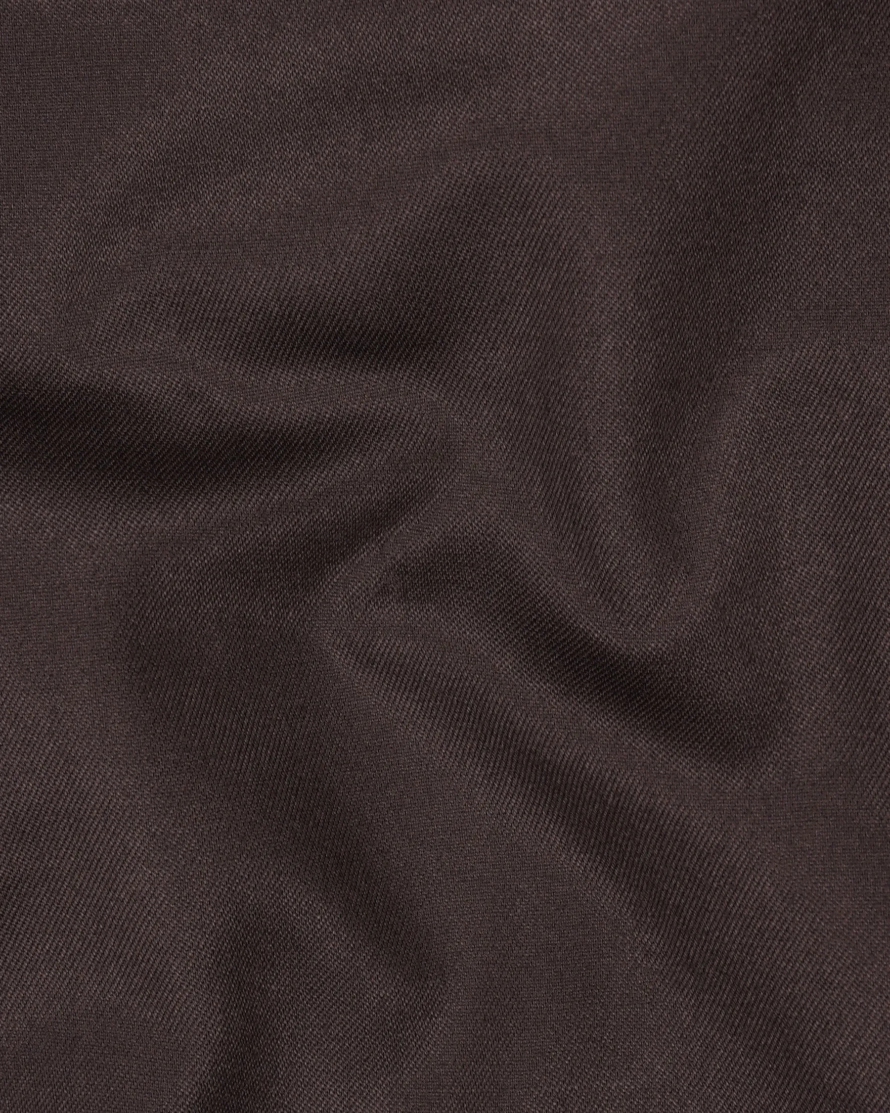 Bistre Brown Single Breasted Blazer