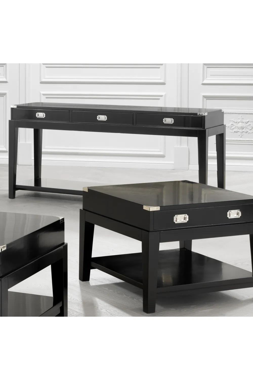Black Console Table | Eichholtz Military