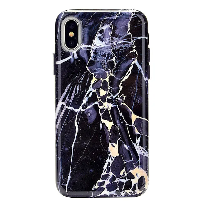 Black Panther Marble iPhone Case