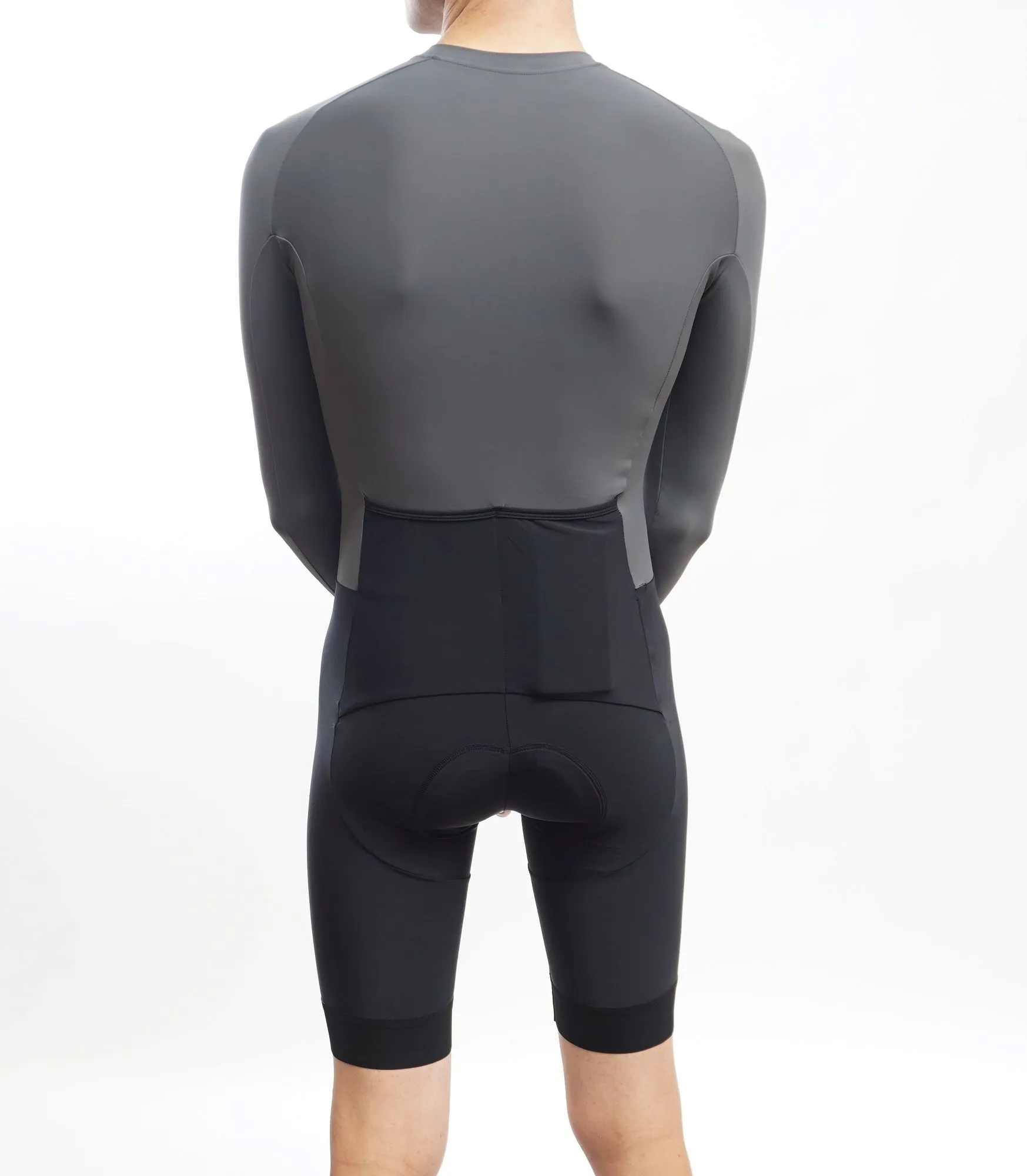 BLEM Gray Long Sleeve Road Suit BLEM