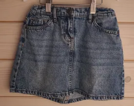 Blue Stonewashed Denim Skirt 8-9 years