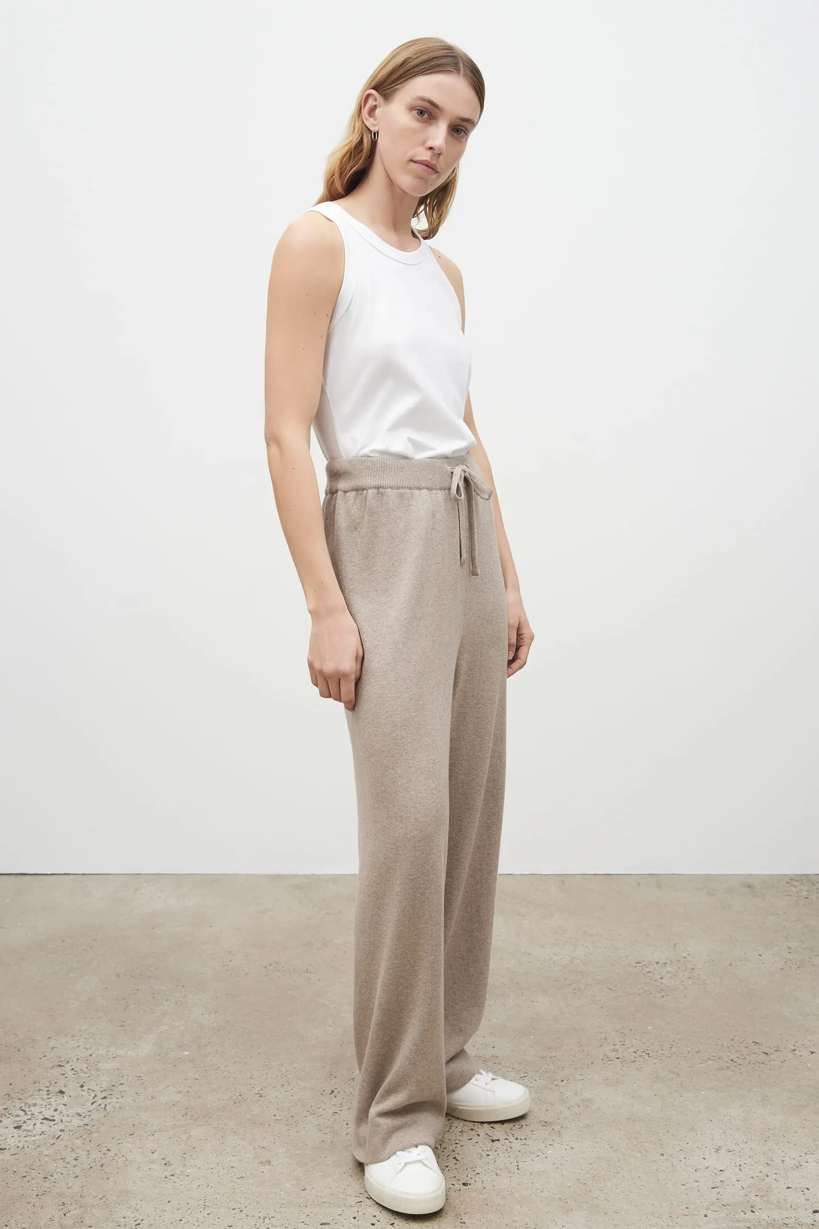 Casey Pant - Sand Marle