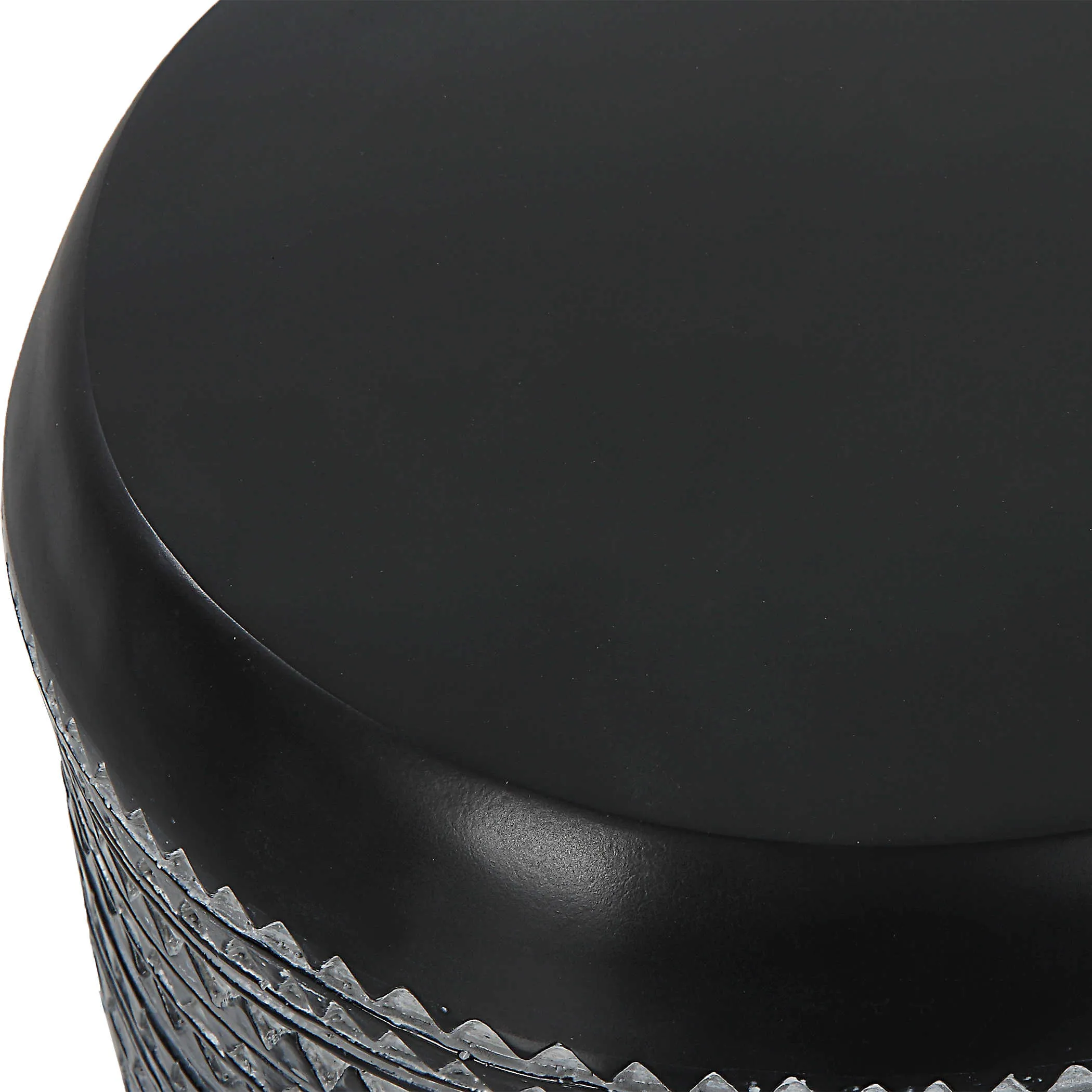Chalk Black Accent Table