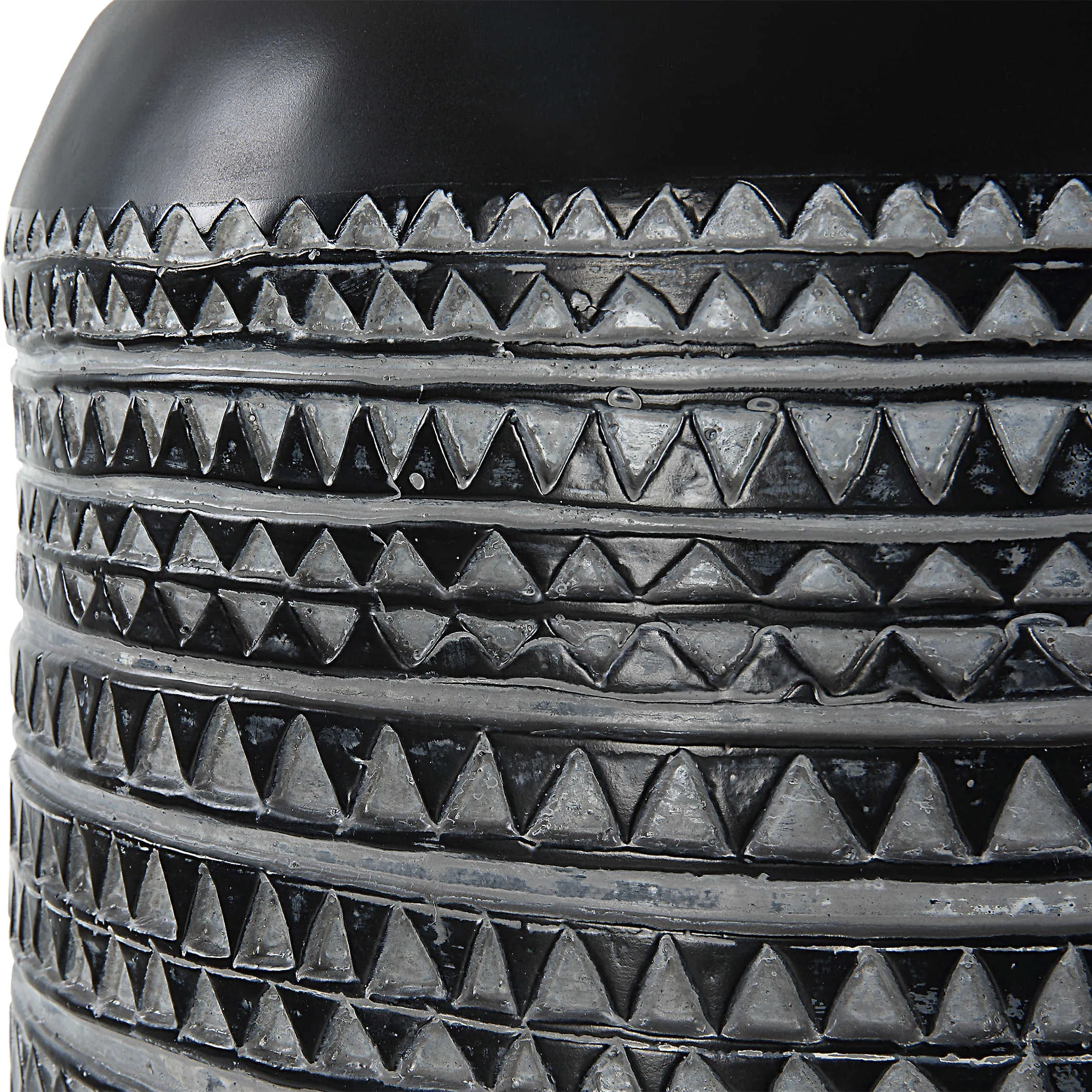 Chalk Black Accent Table