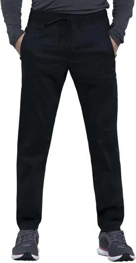 Cherokee Men Scrubs Pant Natural Rise Jogger with Zip Cargo Pocket WW012