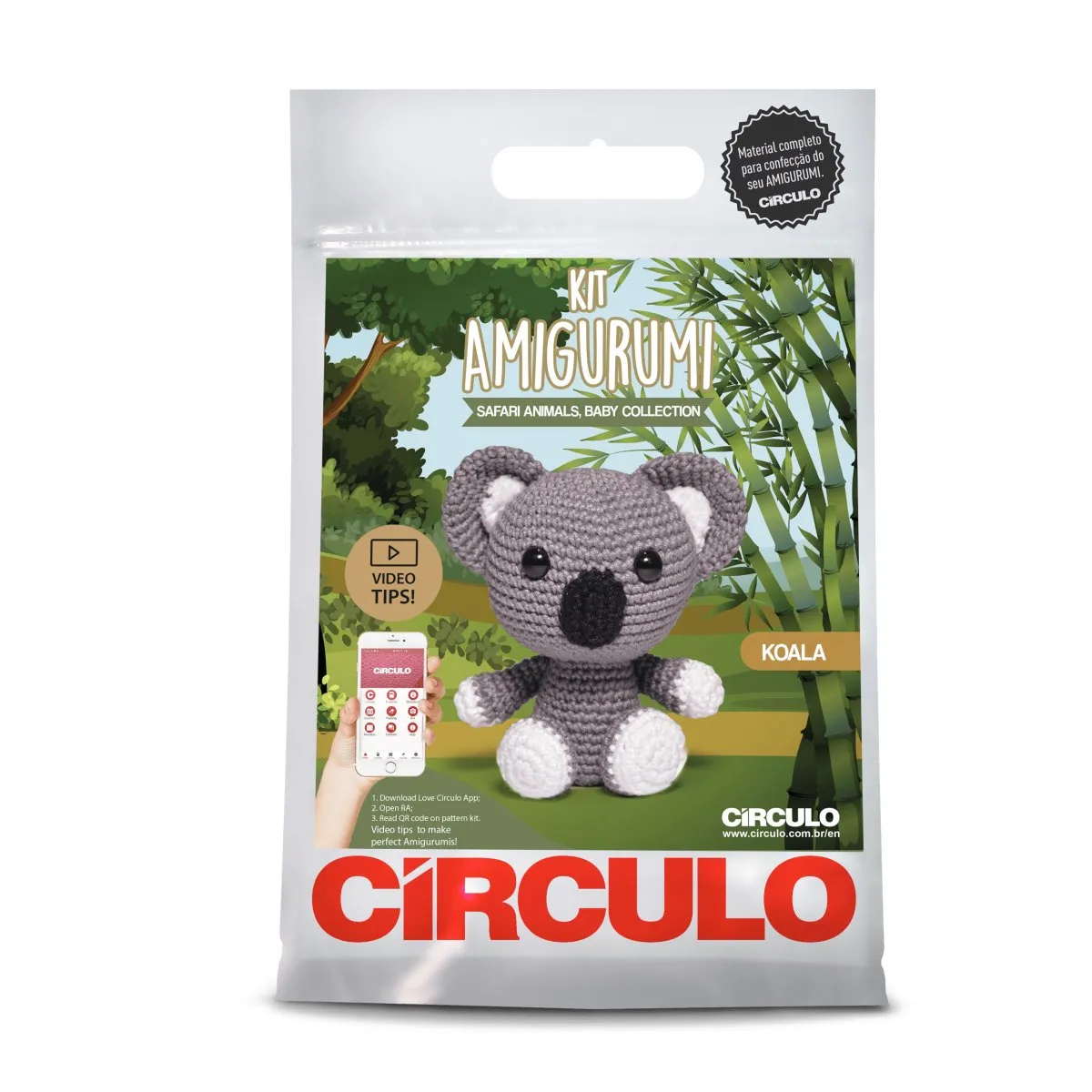 Circulo Amigurumi Safari Baby Kits 03 Little Koala