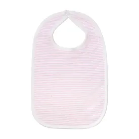 Classic Stripe Bib in Pink