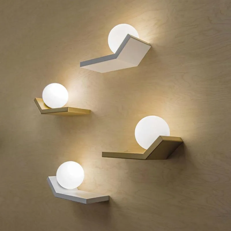 Contemporary Italian Geometric Wall Light | SALE