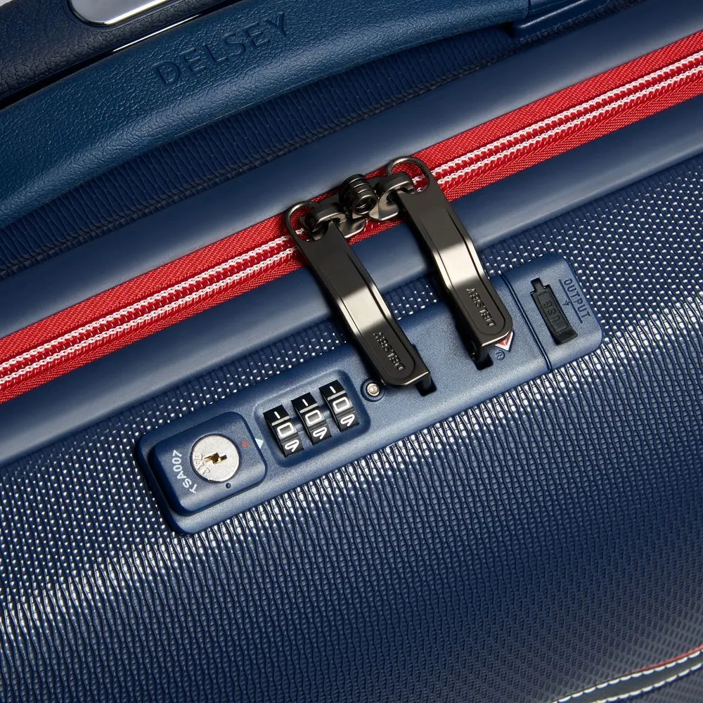 Delsey Chatelet Air 2.0 55cm Carry On Luggage - Blue