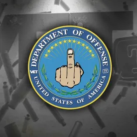 Dept. of Offense Sticker