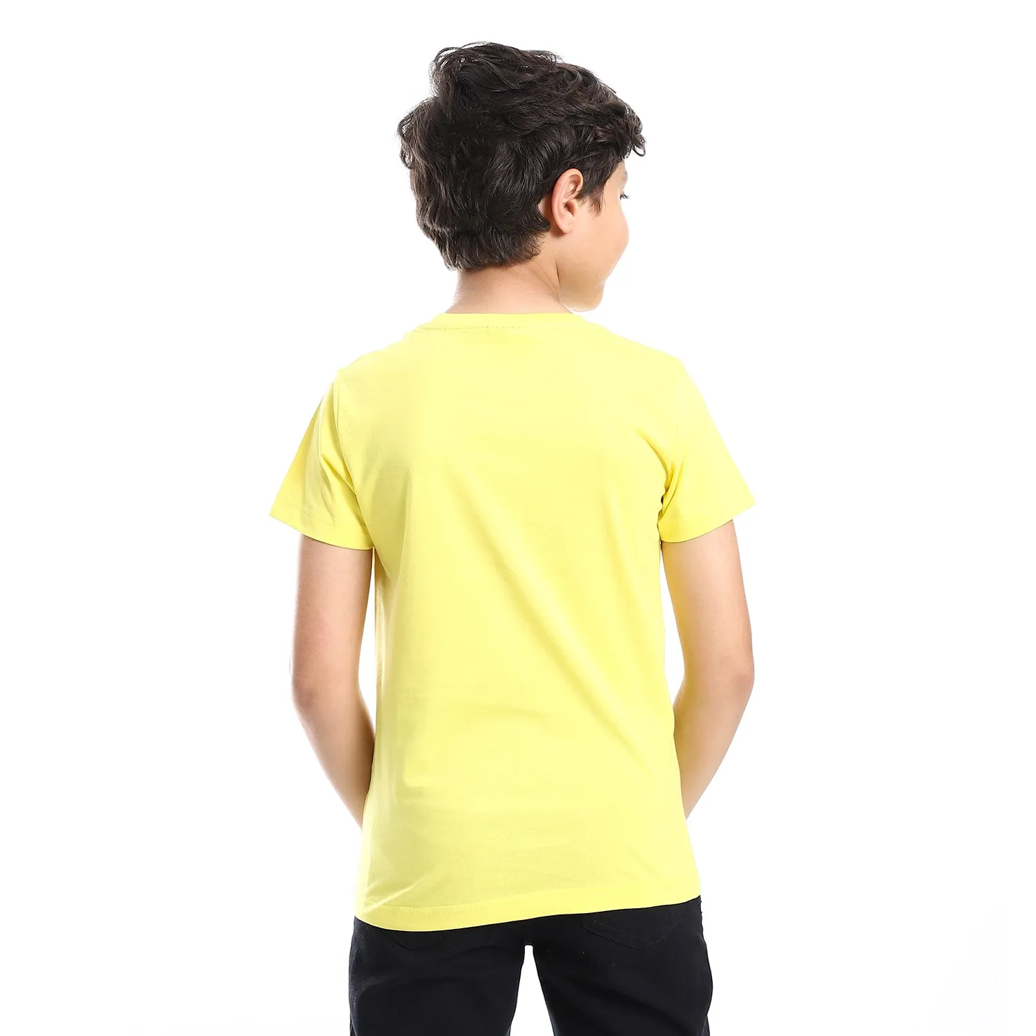 Diadora Boys Printed Cotton T-Shirt