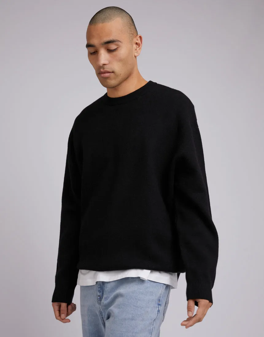 Distort Knit Black