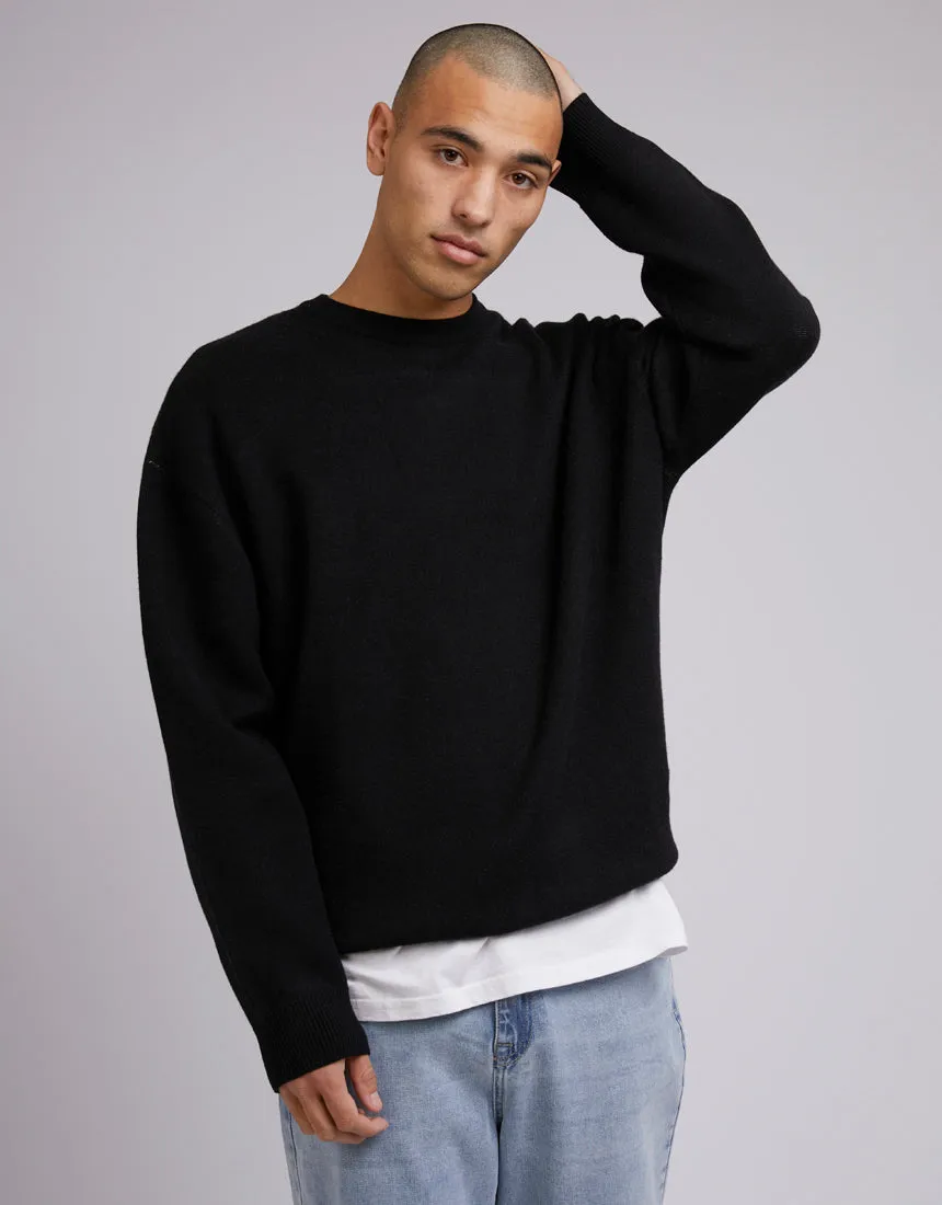 Distort Knit Black