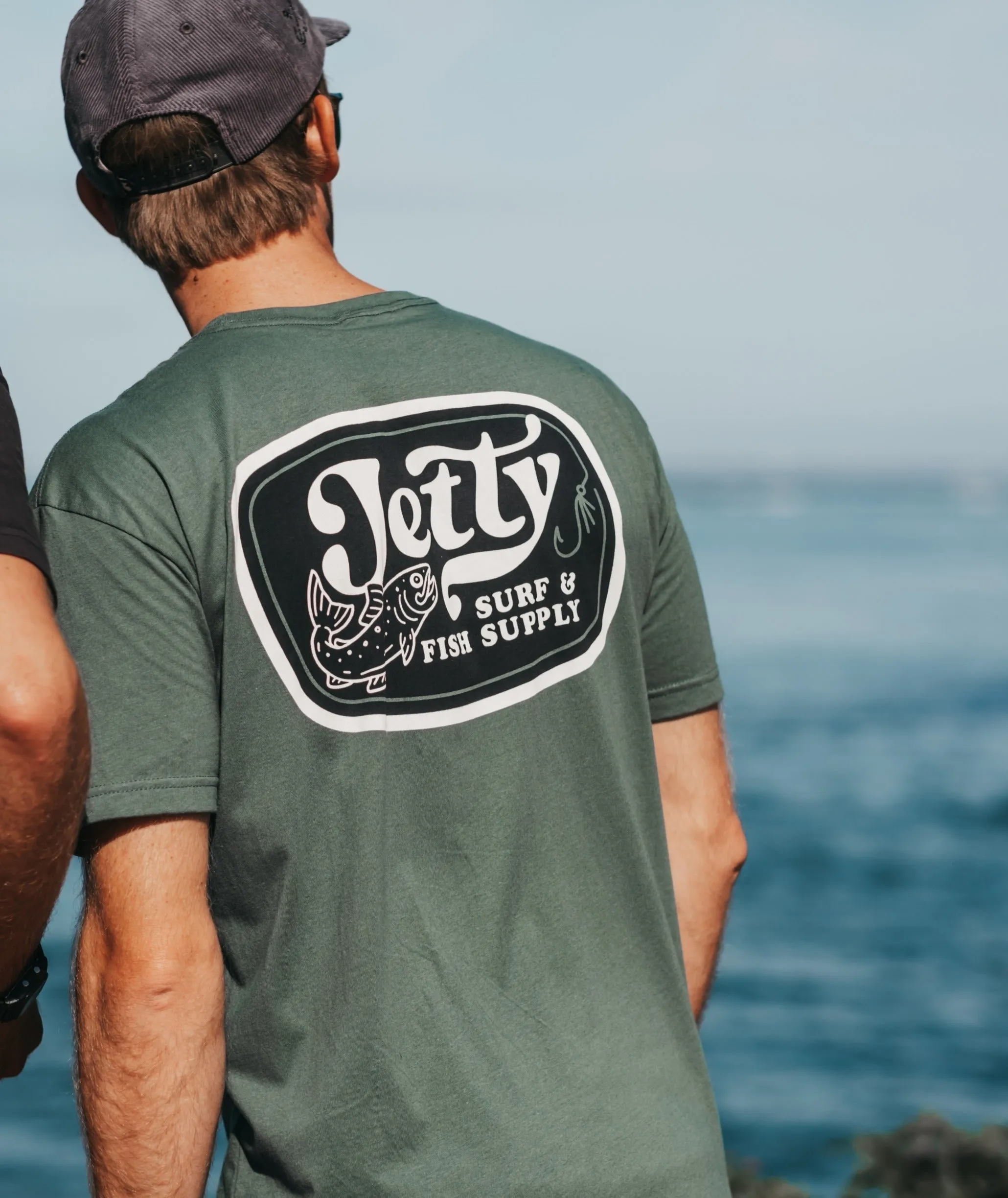 Dropper Tee - Forest Green
