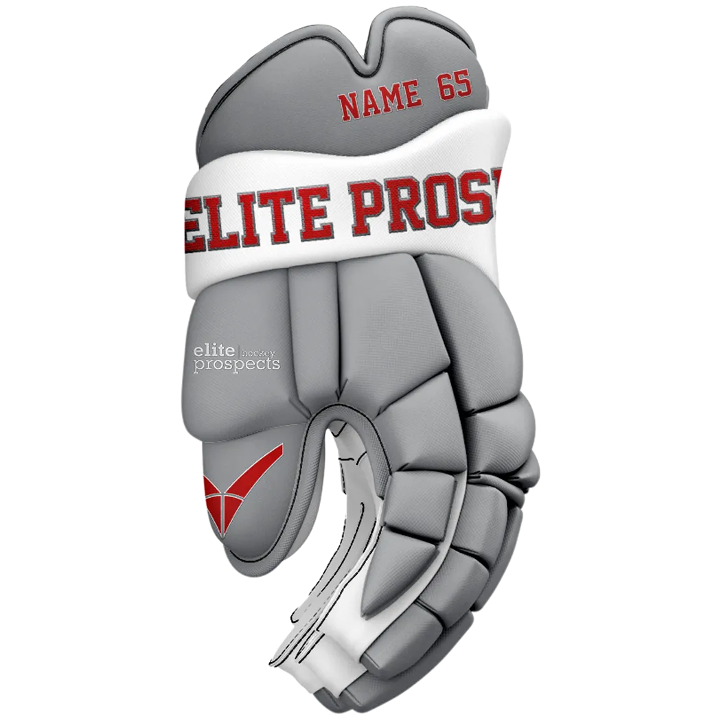 Elite Prospects Gray Custom Team Glove