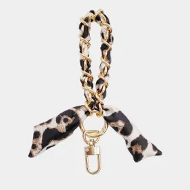 Fabric Accented Key Chain / Bracelet (3 Styles)