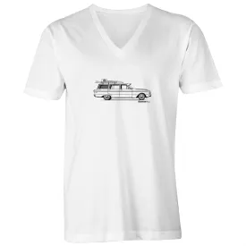 Falcon Wagon Mens V-Neck Tee