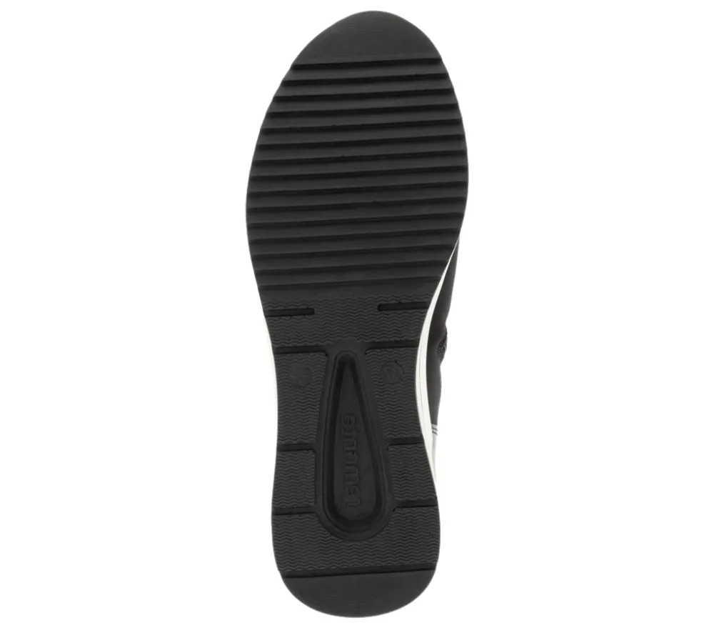Gheata casual, dama, REMONTE TEX, D0T03-01 negru, textil, ortopedic