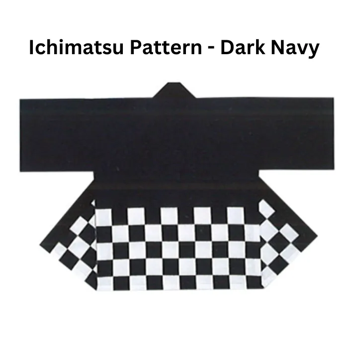 Happi / 1 Color Print - Ichimatsu Pattern