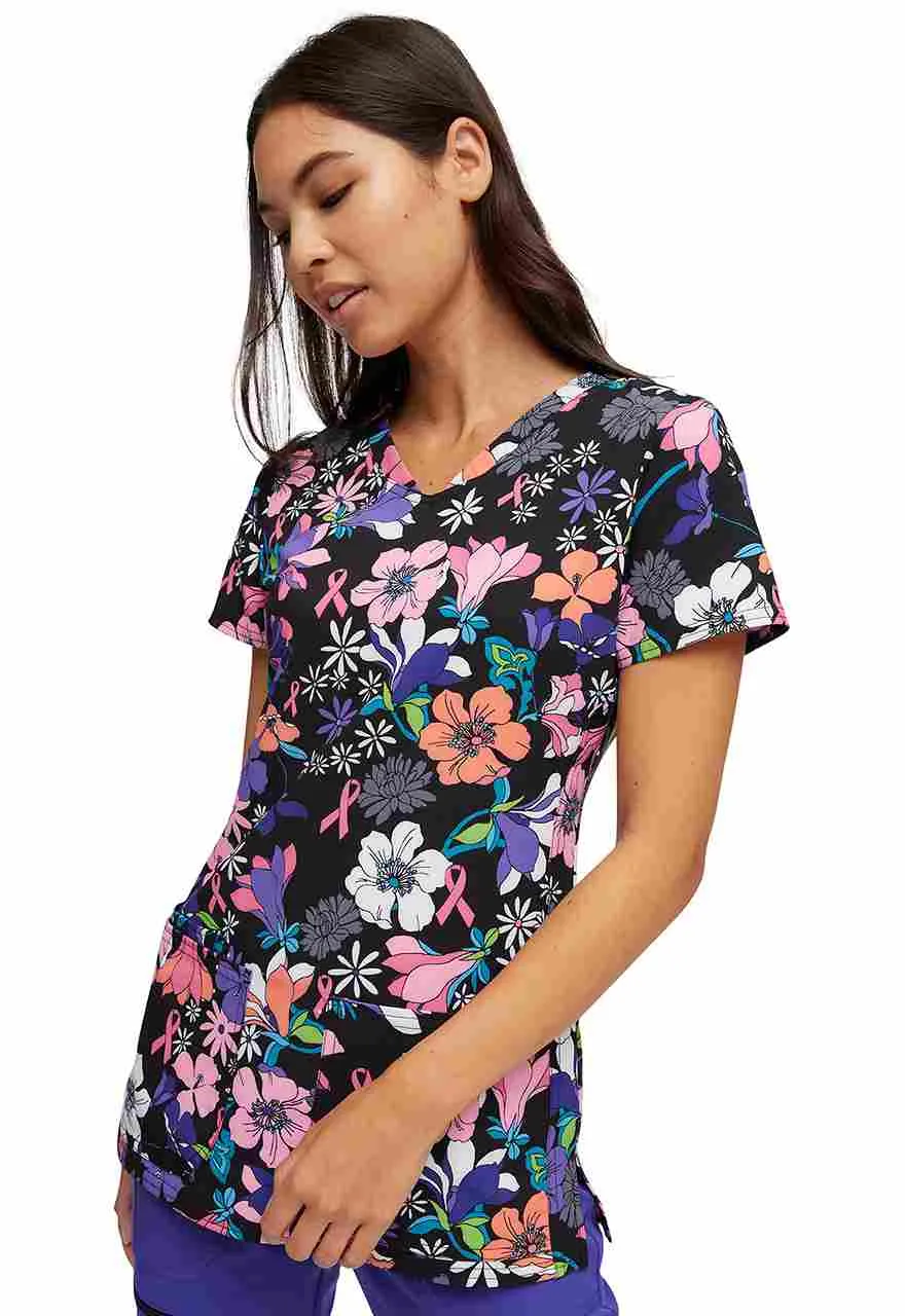 HeartSoul Prints - V-Neck Top