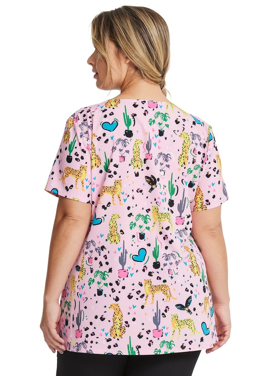 HeartSoul Prints - V-Neck Top