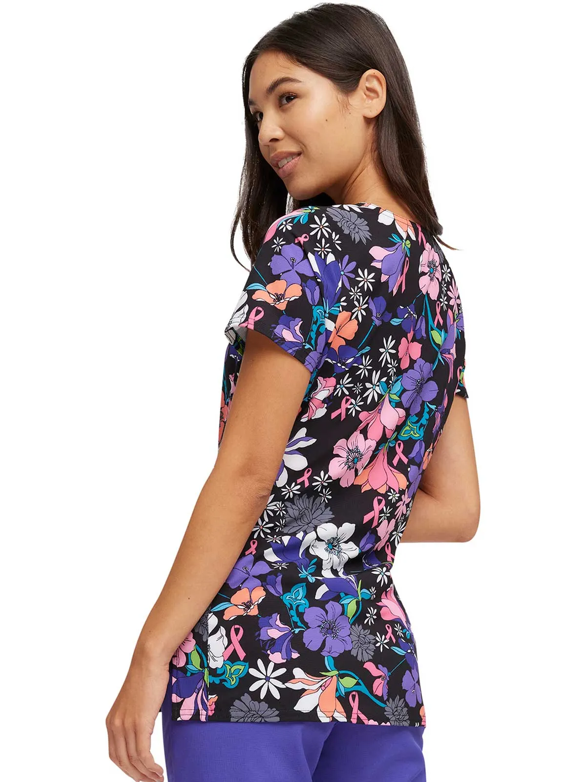 HeartSoul Prints - V-Neck Top