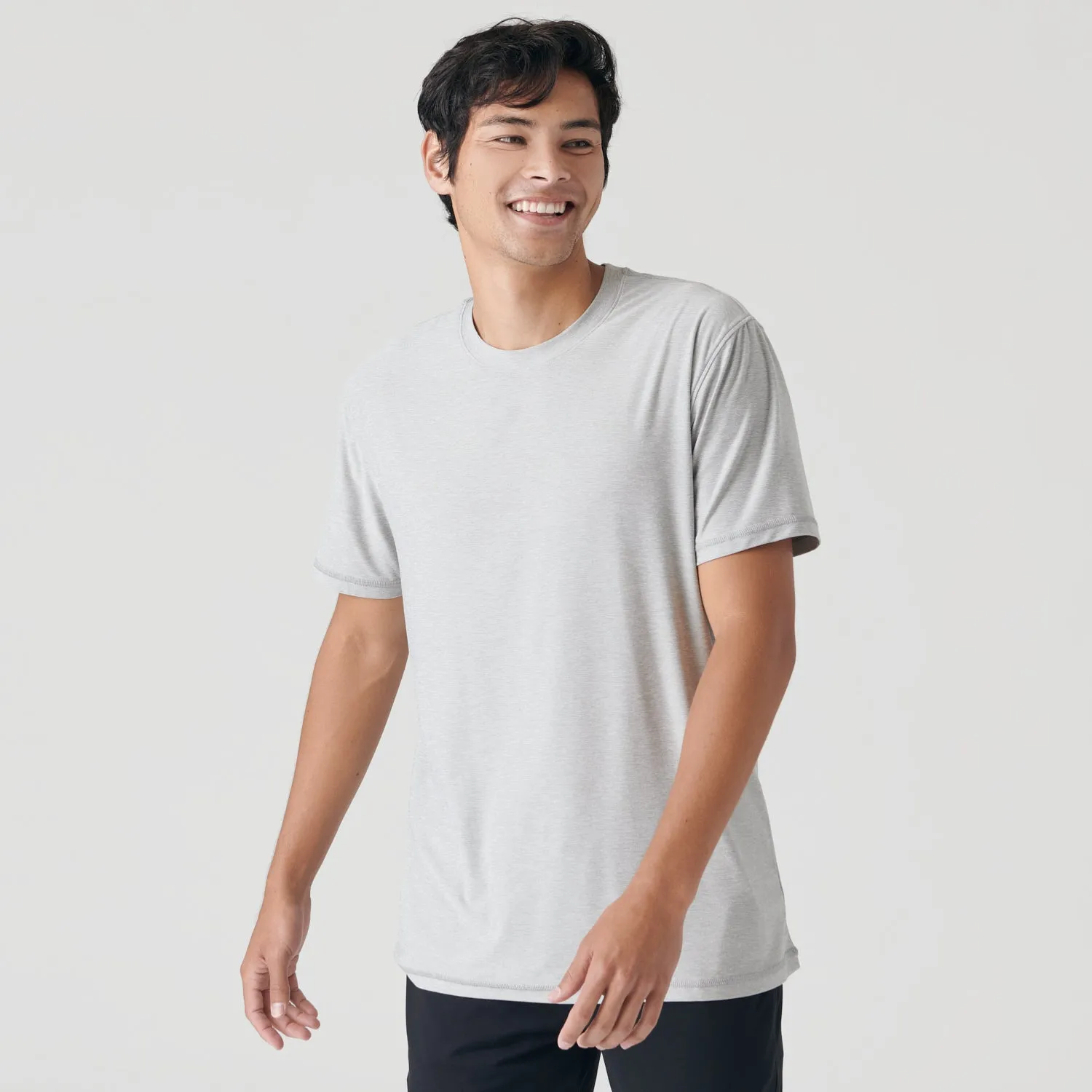 Heather Active and Classic Crew Neck Tee 6-Pack