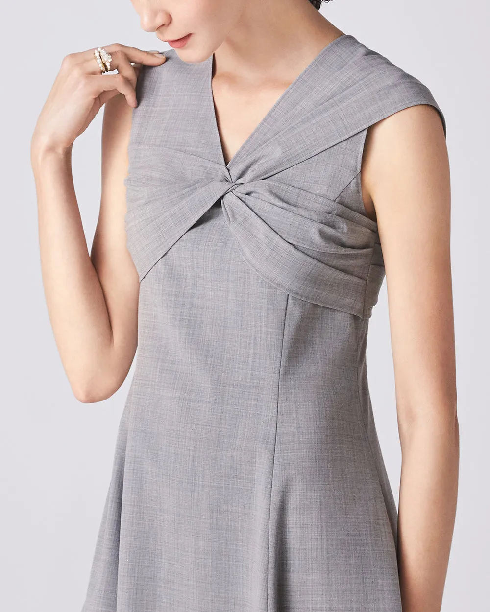 Heather Grey Francis Dress