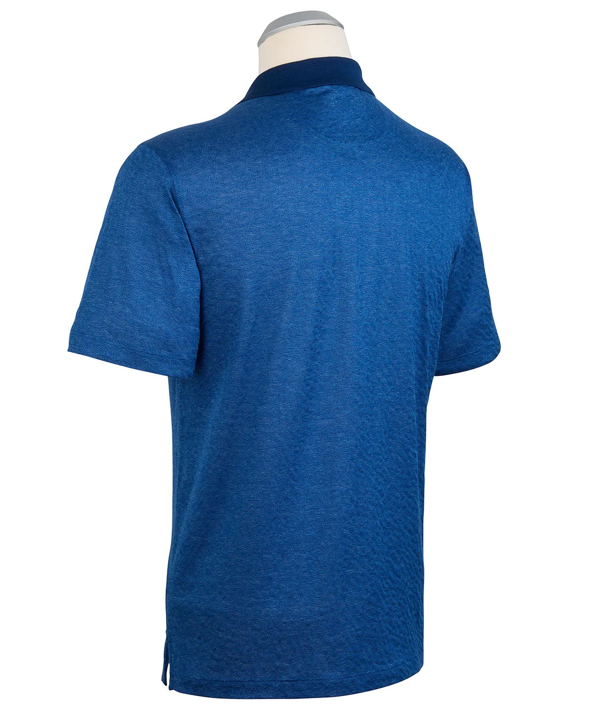Heritage Italian Cotton Jacquard Polo Shirt