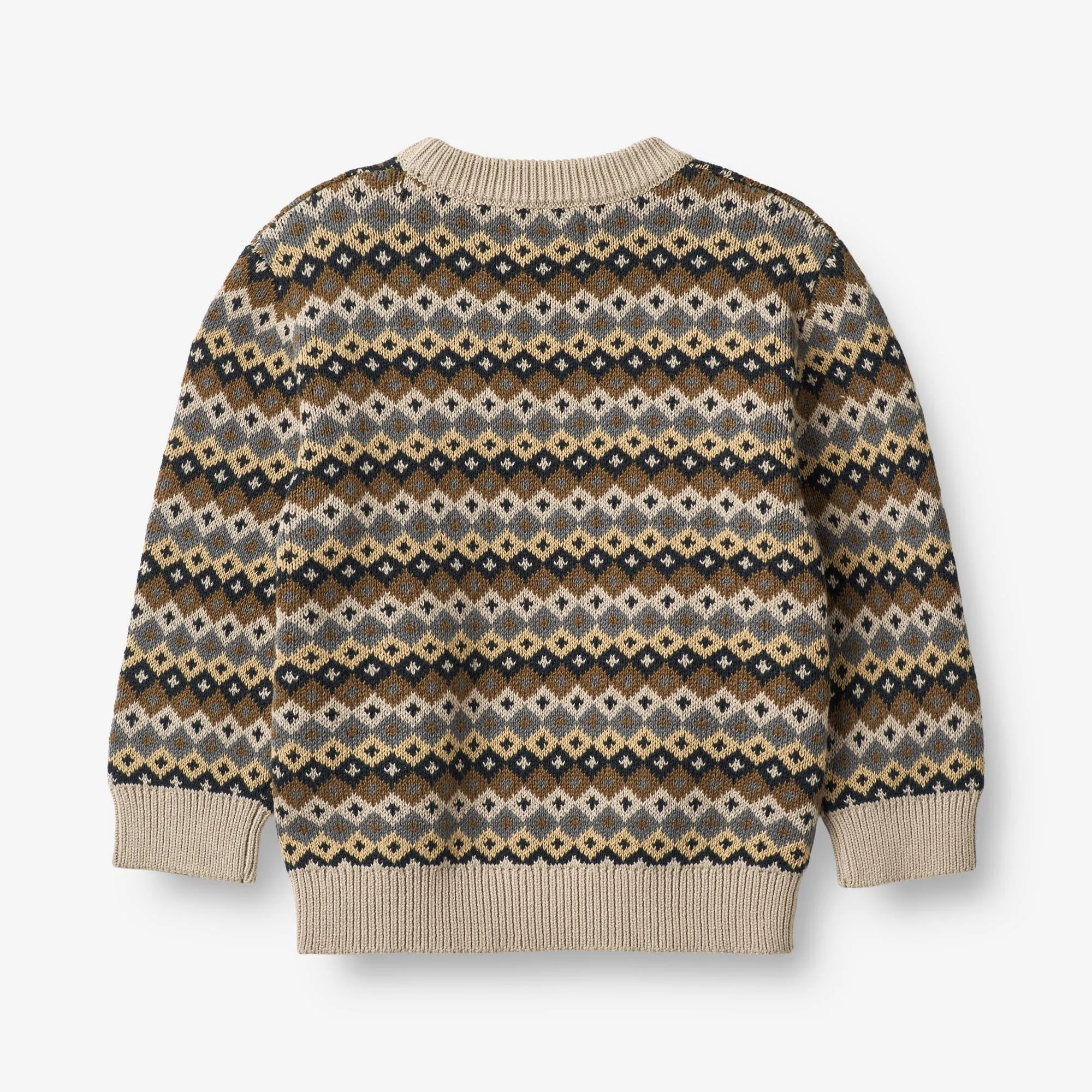 Jacquard Pullover Elias - multi blue