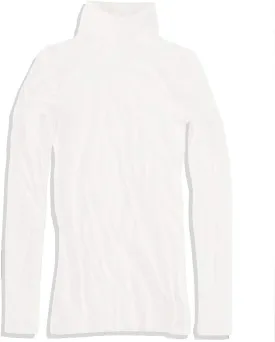 J.Crew Women's Long Sleeve Tissue Turtleneck Tee