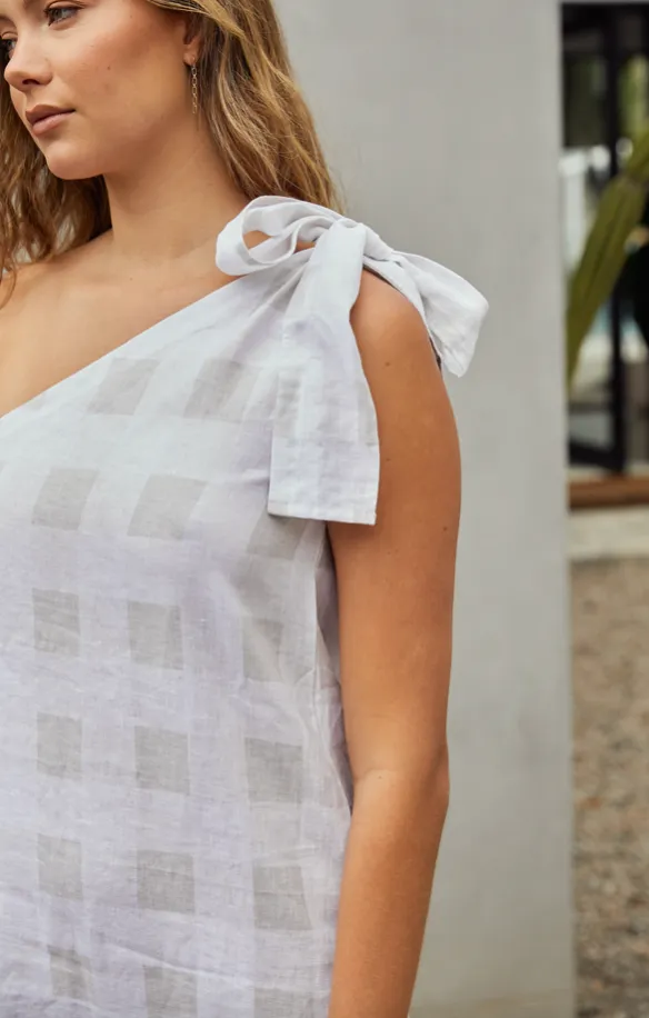 Jossi Dress Printed Linen - Wholesale