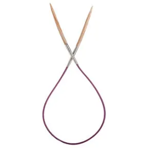 Knit Picks Sunstruck 32" Fixed Circular Wood Knitting Needles