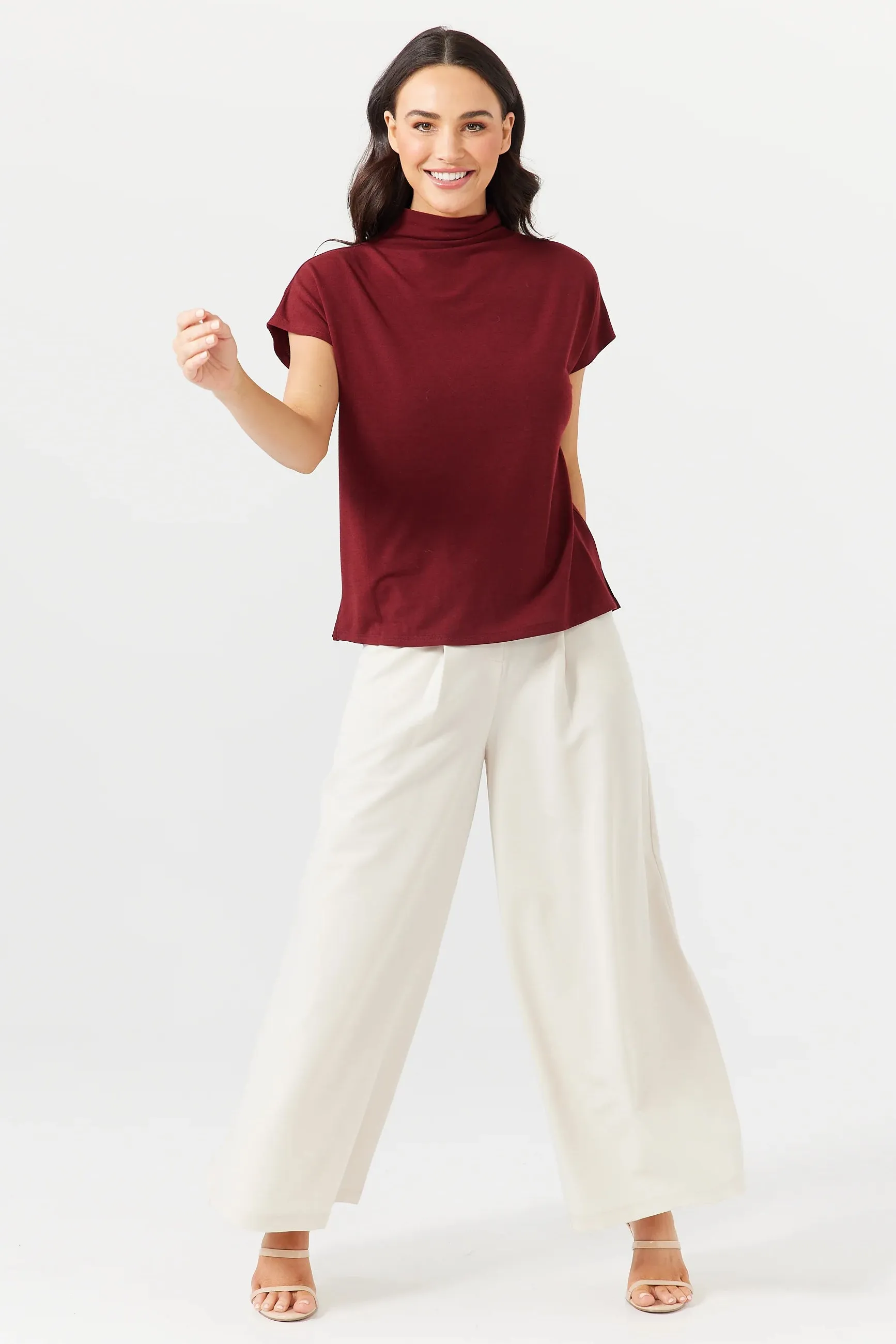 Mayflower Tee in Berry Jersey