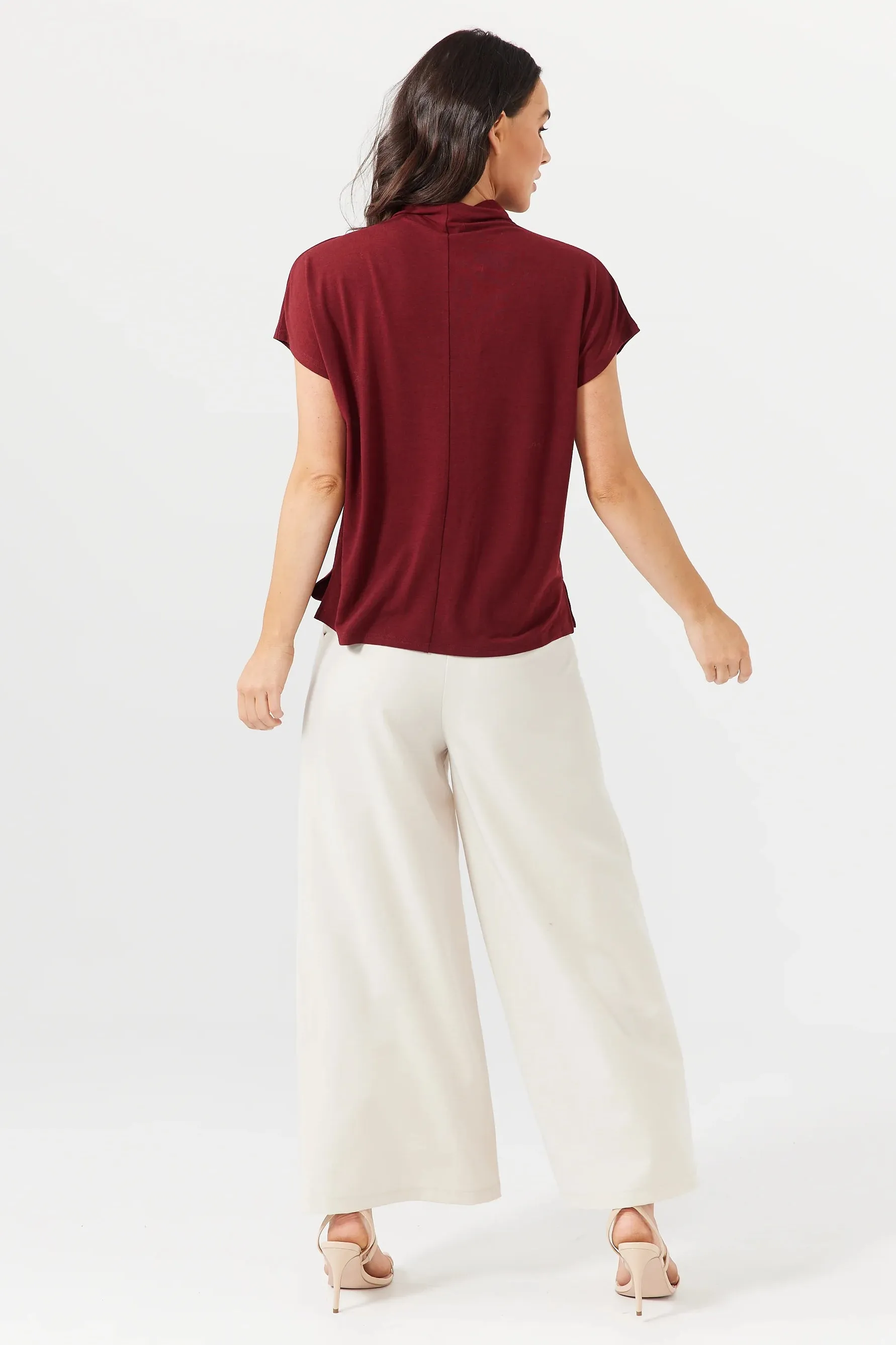 Mayflower Tee in Berry Jersey